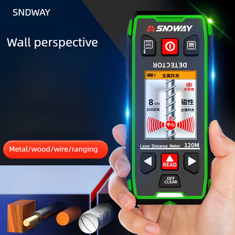 Water Leak Detector Wired - SNDWAY Escáner de Pared Multifuncional, Detector
