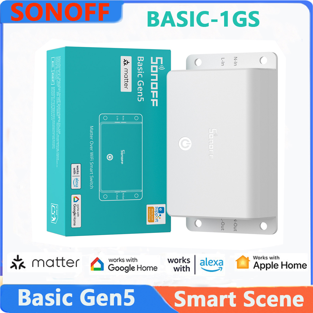 Sonoff Basic Switch - Interruptor Inteligente WiFi SONOFF Basic Gen5