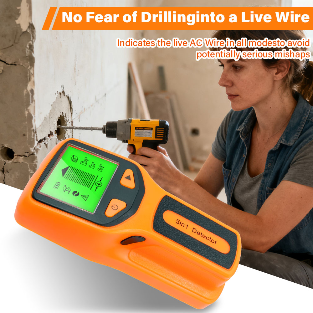 Water Leak Detector Wired - Detector Digital de Paredes 5 en