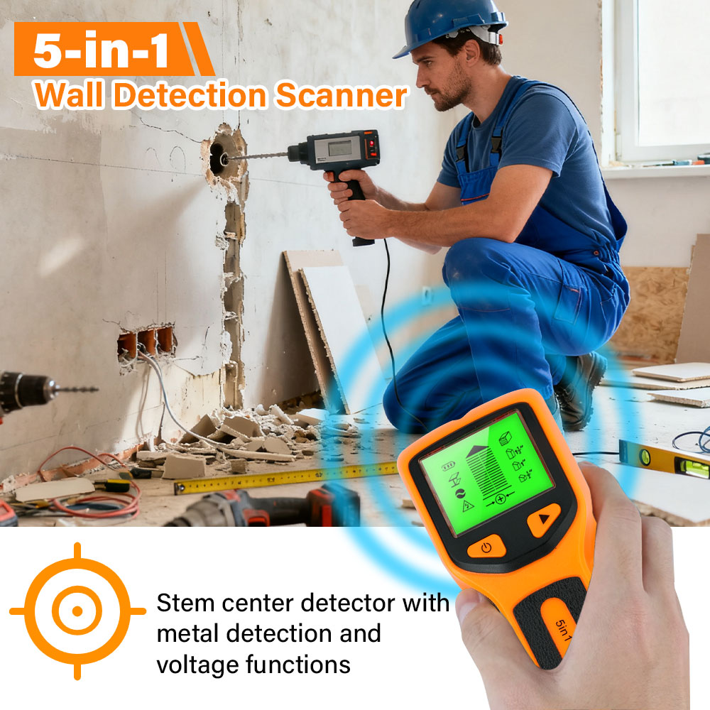 Water Leak Detector Wired - Detector de vigas de pared 5