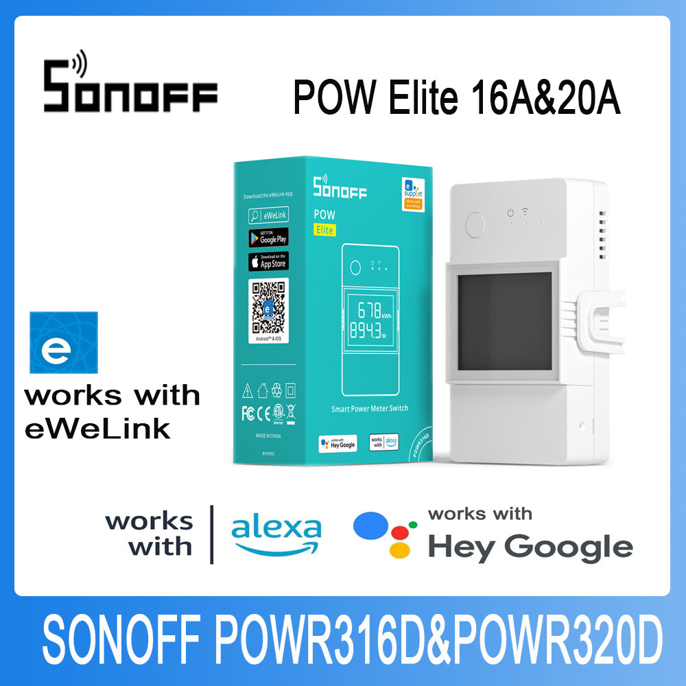 Sonoff Basic Switch - SONOFF Pow Elite medidor de potencia
