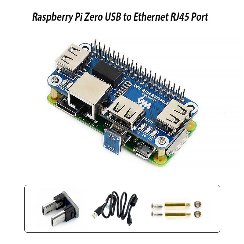Pi Zero W Board - Raspberry Pi USB a Ethernet RJ45
