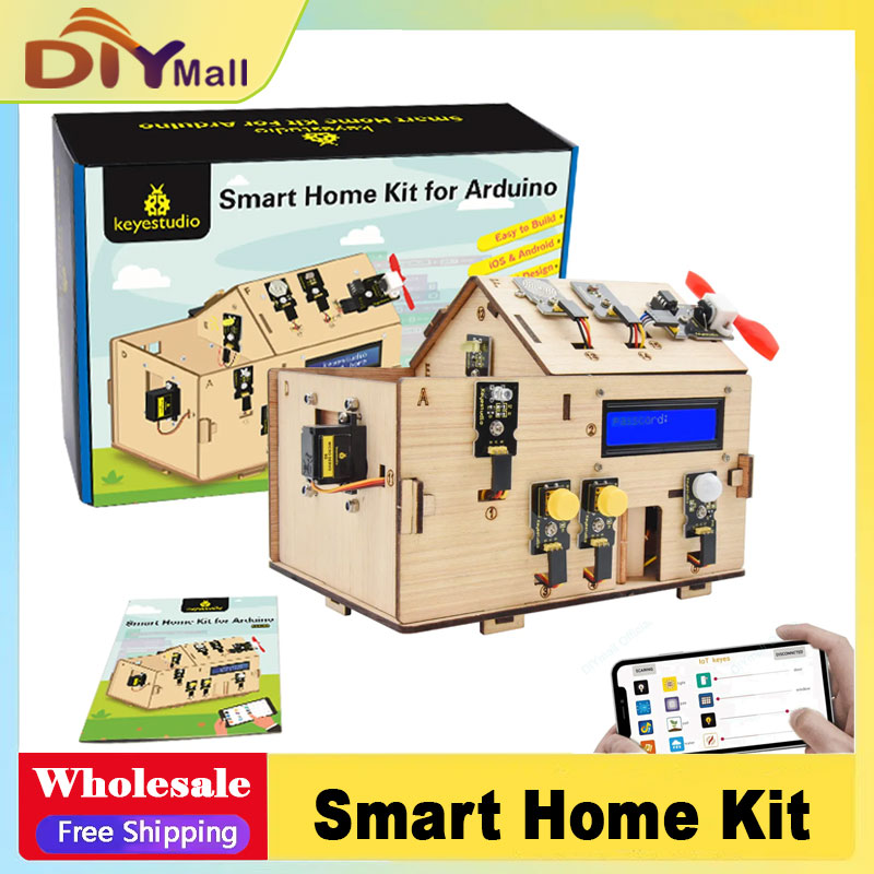 Keyestudio Smart IoT Home Kit  - Diy Automation Projects reseña y precio