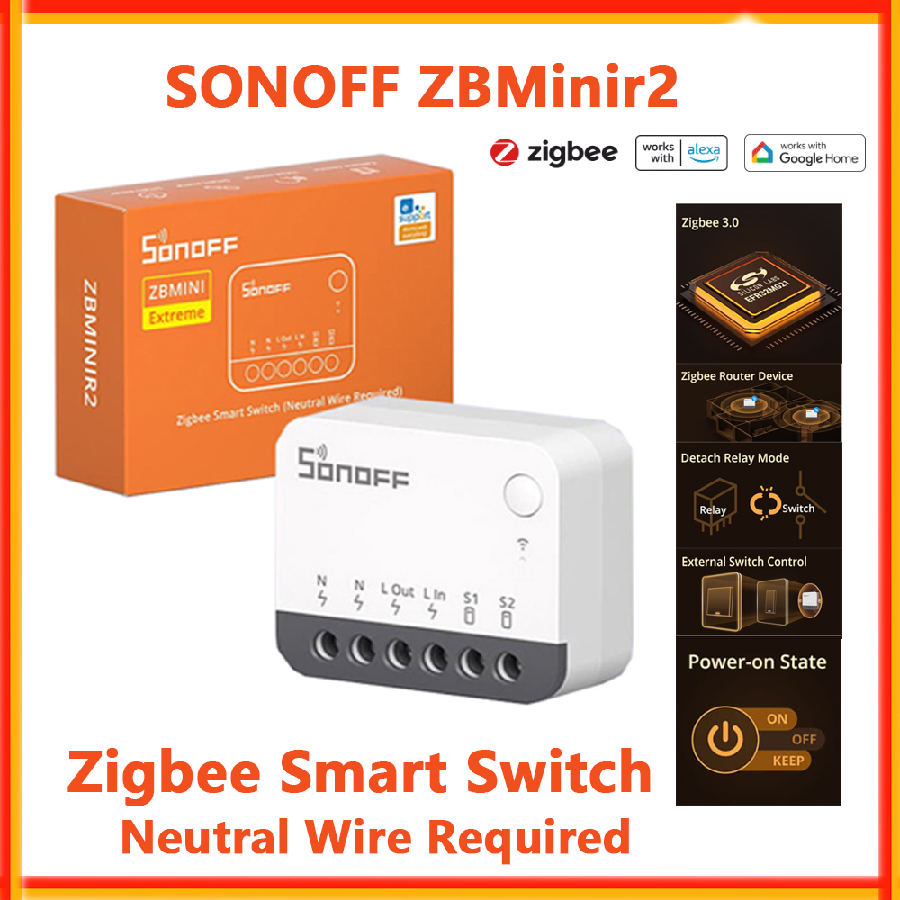 Interruptor Inteligente Zigbee - Sonoff Basic Switch reseña y precio