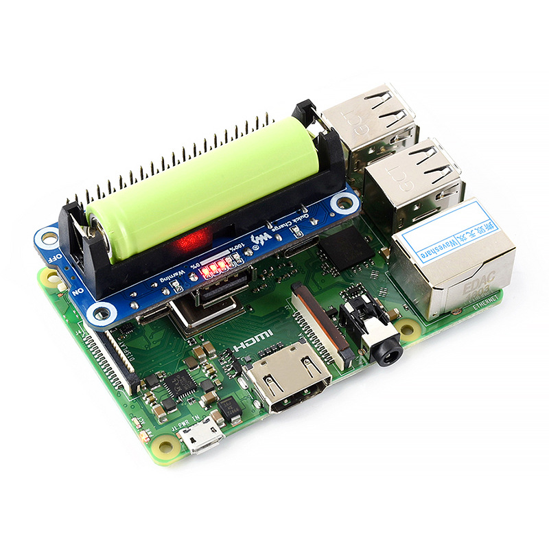 Placa de expansión de batería  - Pi Zero W Board reseña y precio