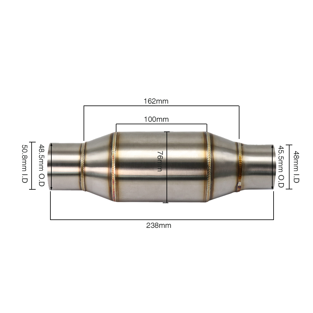 ZSDTRP 51MM catalizador de mot - Ir Blaster Universal reseña y precio