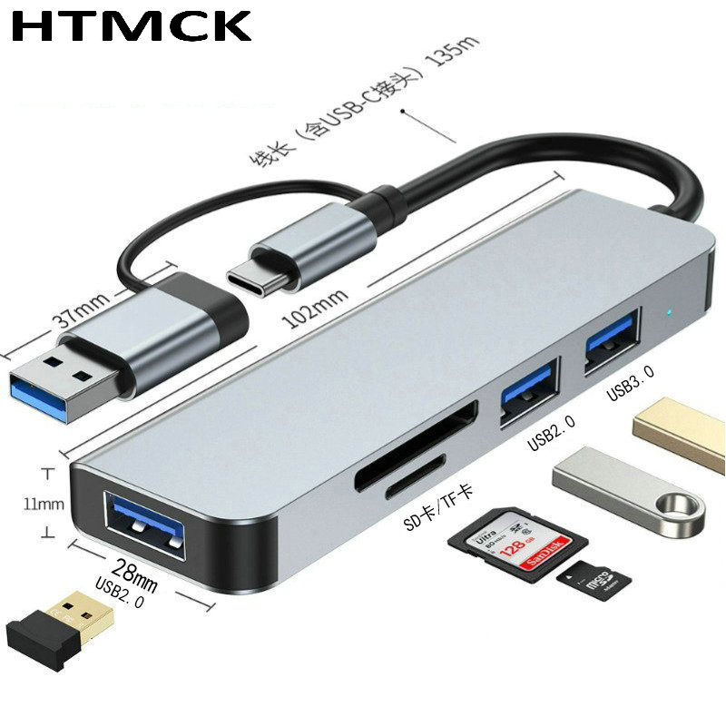 Hub USB C 8 en 2, Estación de  - Home Assistant Sd reseña y precio