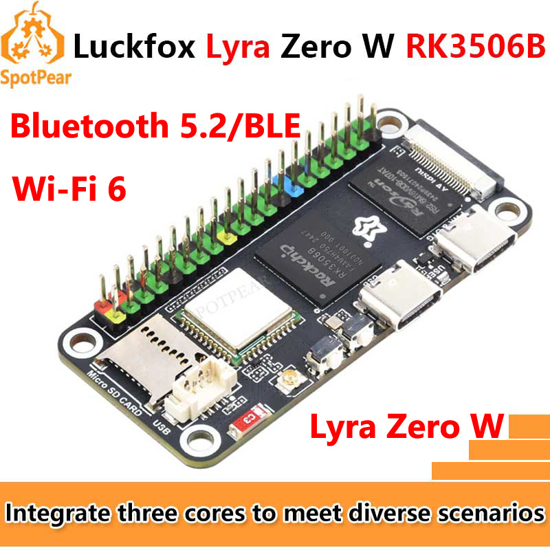 Placa Linux Luckfox Lyra Zero  - Pi Zero W Board reseña y precio