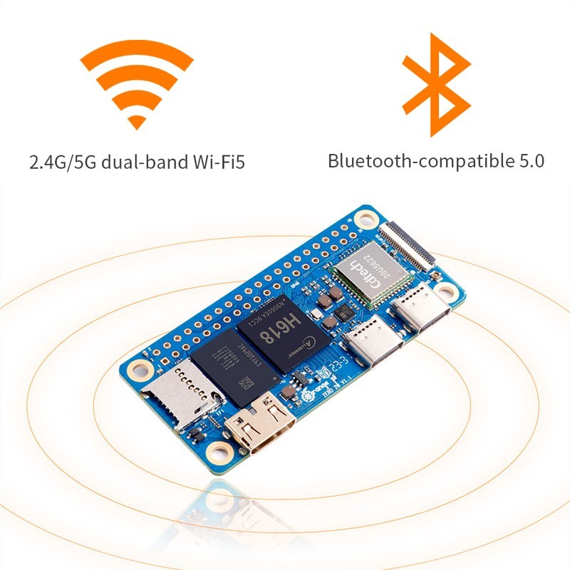 Orange Pi Zero 2W 4GB 2GB 1.5G - Pi Zero W Board reseña y precio