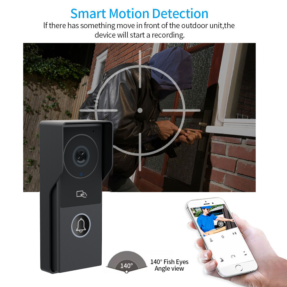Sistema de Videoportero Wifi 1 - Smart Doorbell Wired reseña y precio